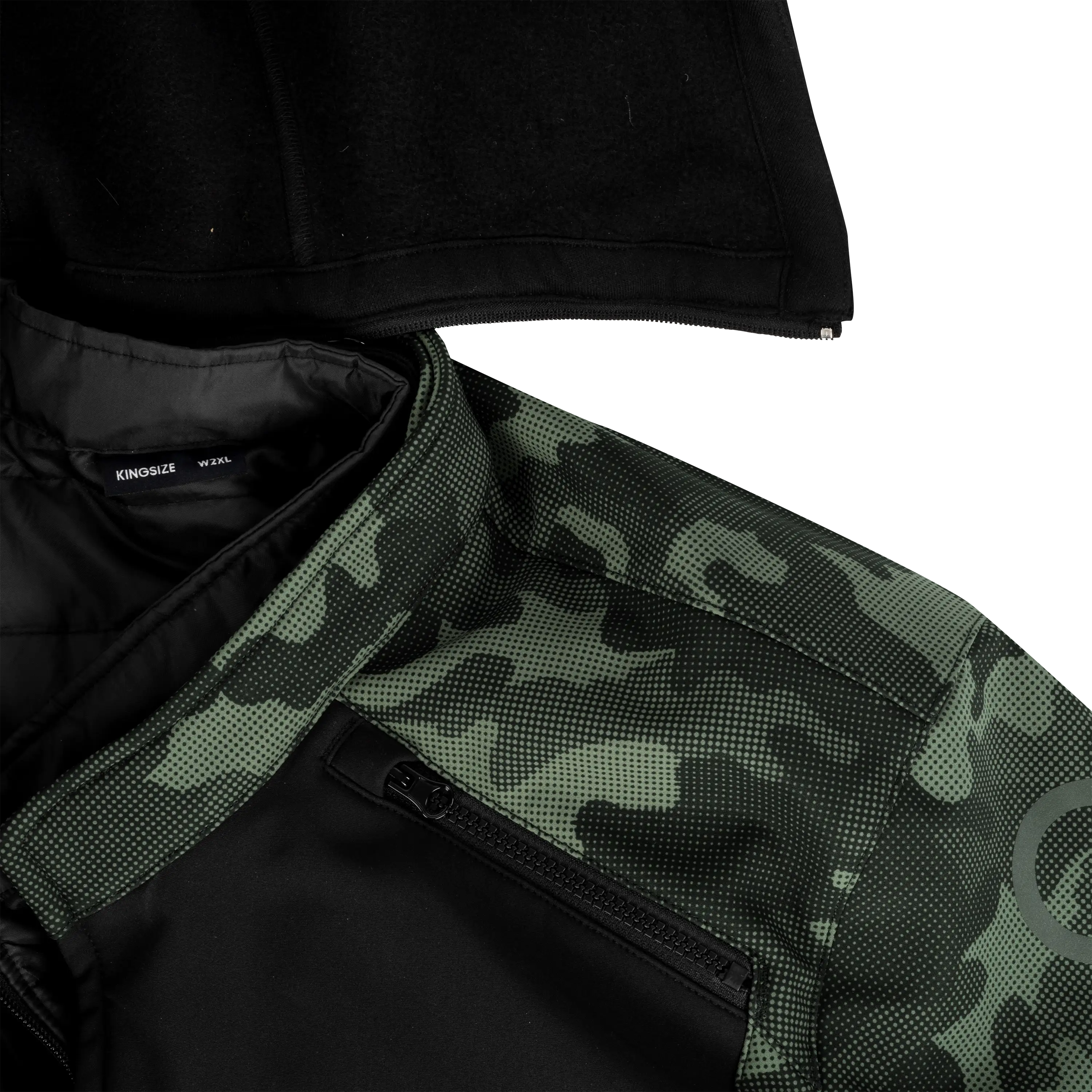 DAVIS KING SIZE Noir/Camo - Image 4