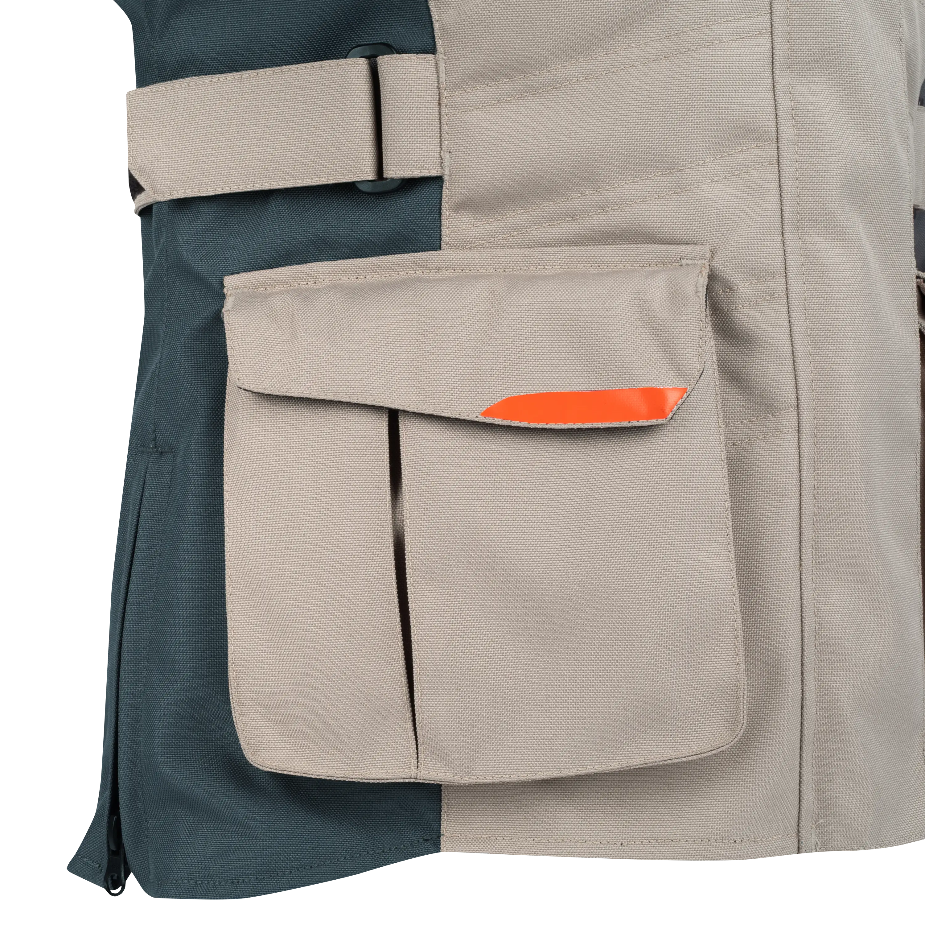 LADY SIBERIA Beige/Gris/Orange - Image 4