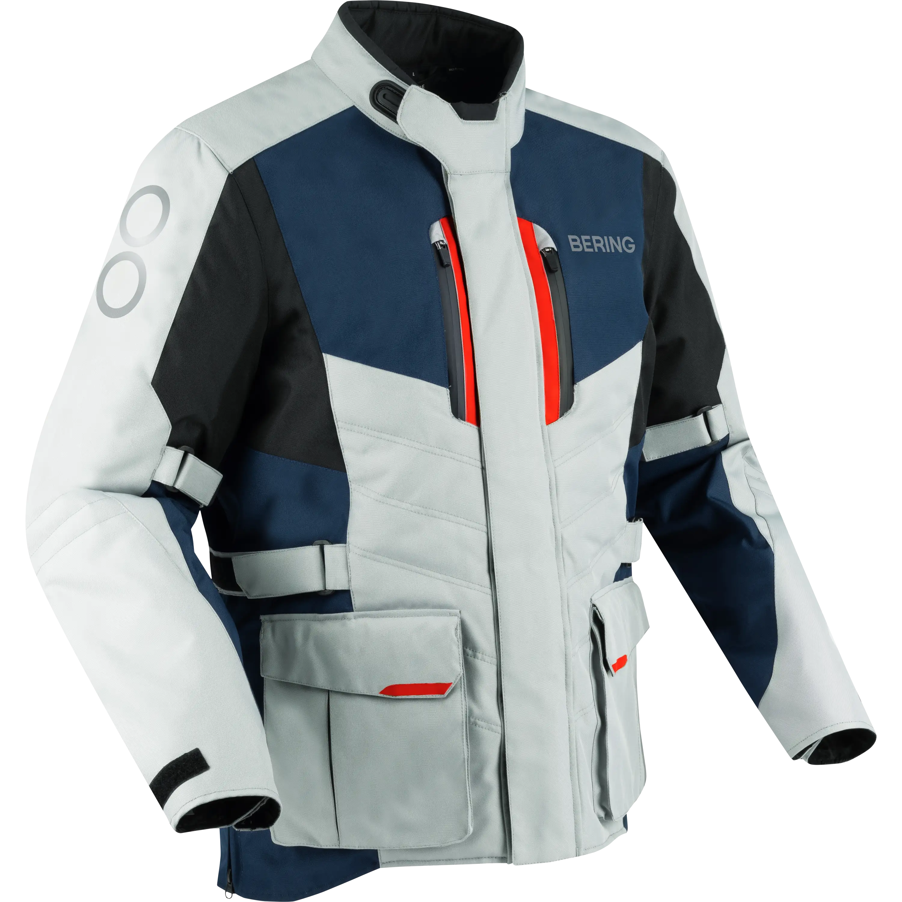 SIBERIA Gris/Bleu/Rouge