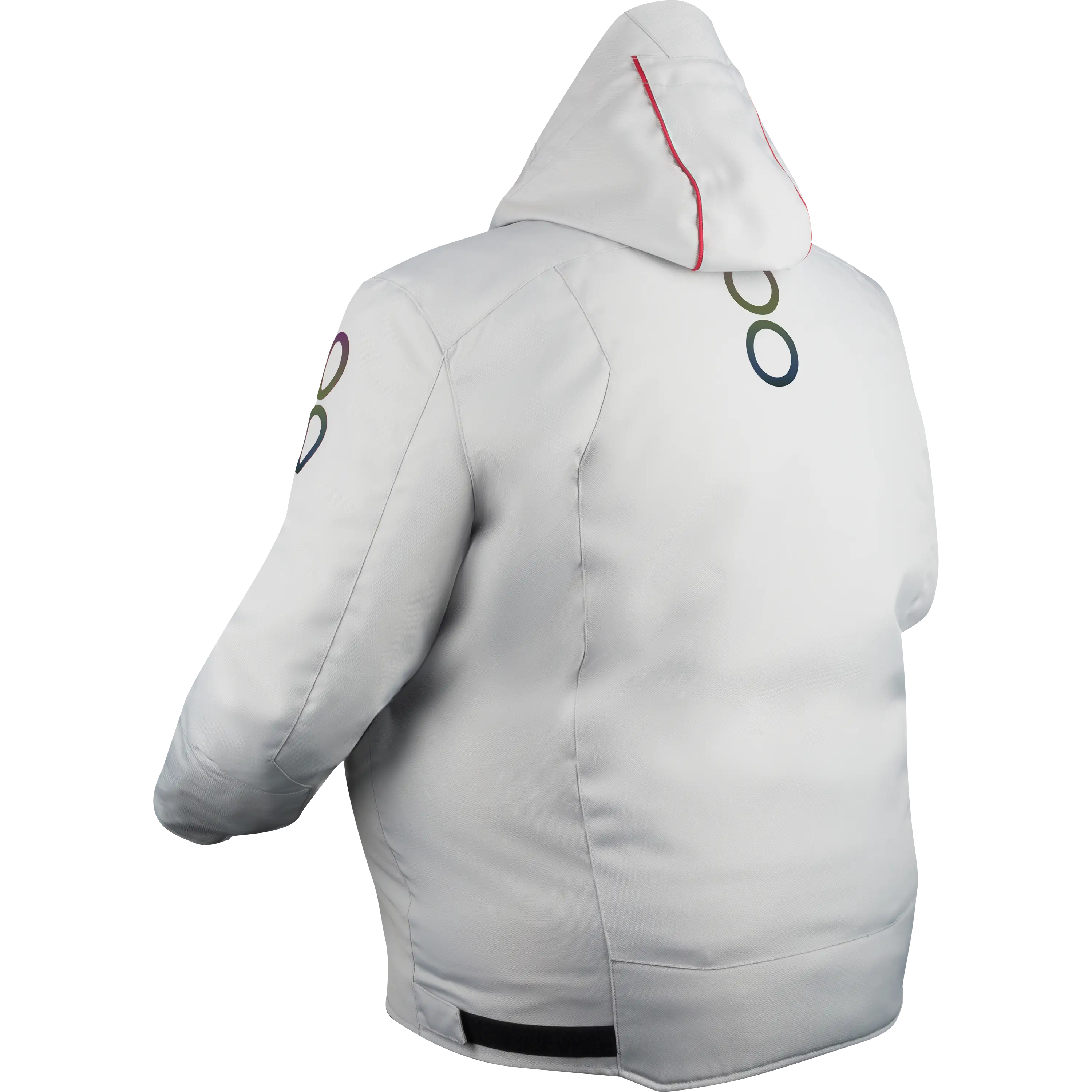 WARWICK KING SIZE Gris Clair/Rouge - Image 2