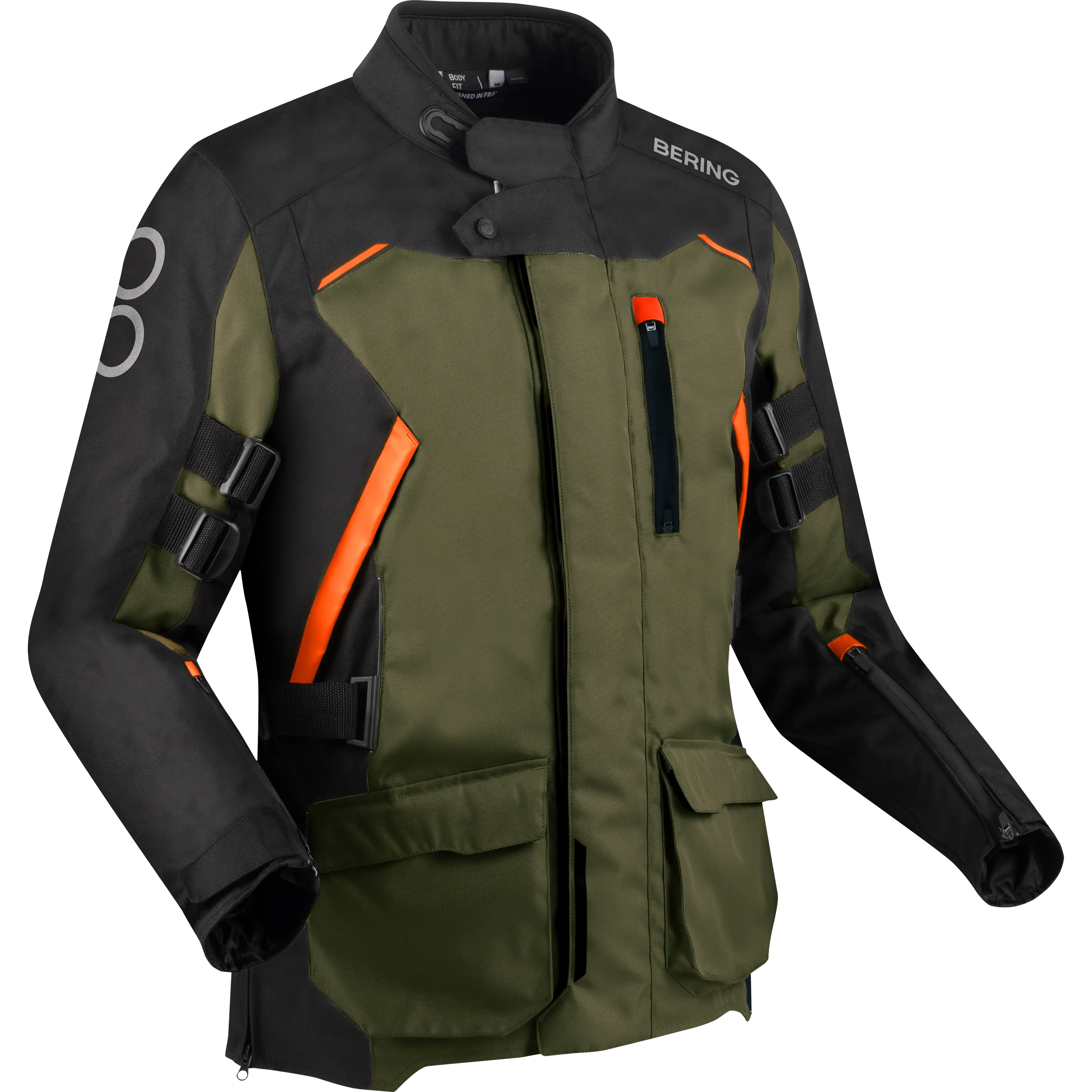 ZEPHYR Noir/Kaki/Orange